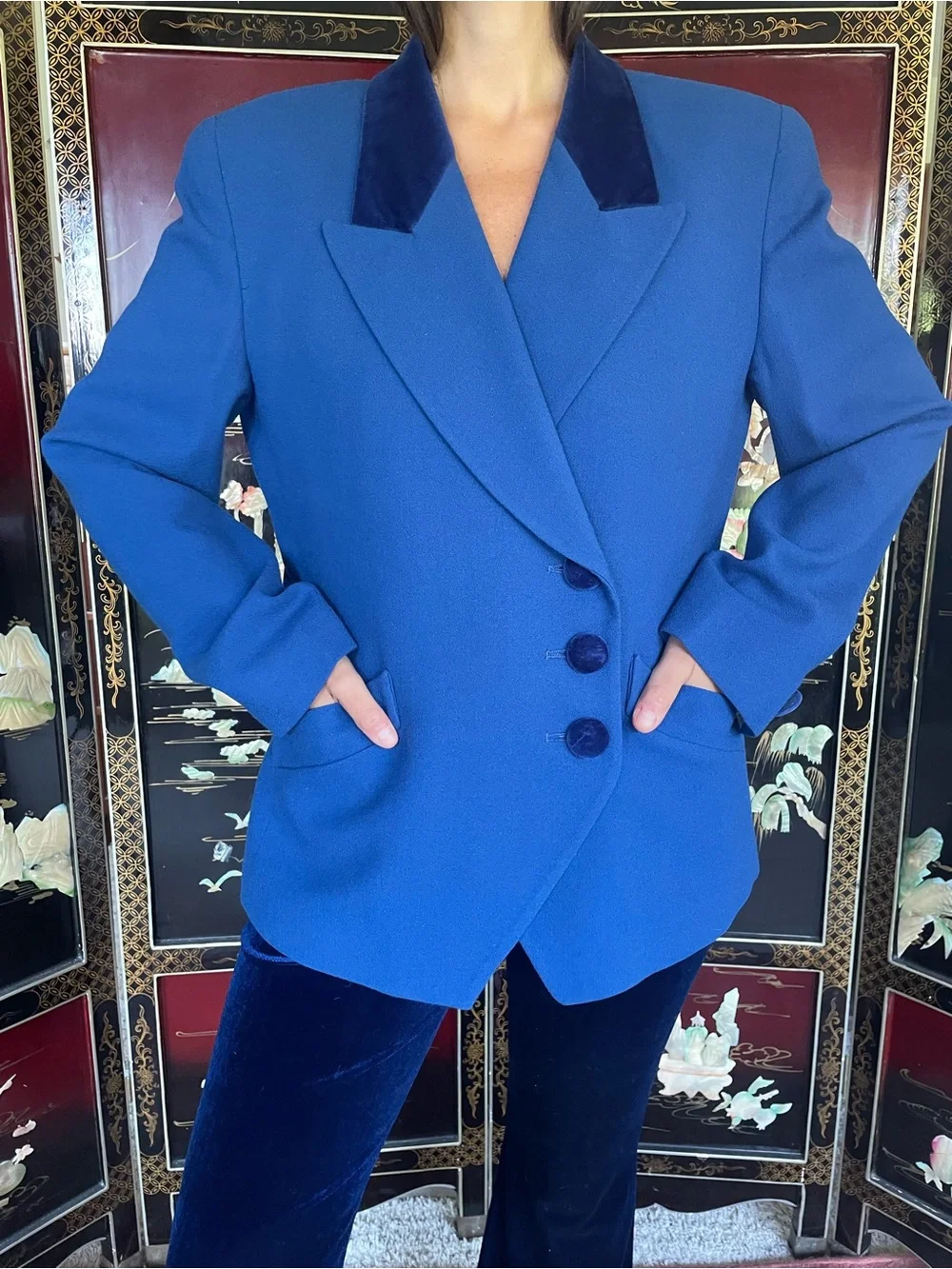 Vintage 80s Christian Dior blazer